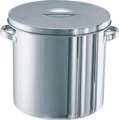 日東 ステンレスタンク テーパー付貯蔵用タンク（フタ付） 25Ｌ【TP-ST-33】(ボトル・容器・ステンレスタンク)【送料無料】 16,718円