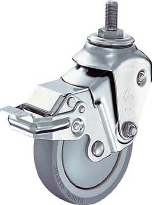 ハンマー クッションねじ式自在ＳＰ付ウレタン車Ｍ12ＸＰ1．75線径2．6ｍｍ【935BEA-BLB100-M12-26-BAR01】【送料無料】