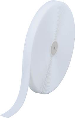 ＴＲＵＳＣＯ マジックテープ 縫製用Ｂ側 幅25ｍｍＸ長さ25ｍ 白【TMBH-2525-W】(梱包結束用品・結束バンド)【送料無料】