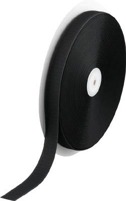 ＴＲＵＳＣＯ マジックテープ 縫製用Ａ側 幅25ｍｍＸ長さ25ｍ 黒【TMAH-2525-BK】(梱包結束用品・結束バンド)【送料無料】