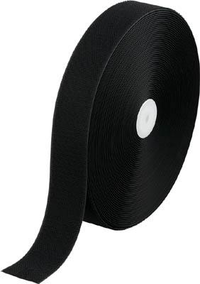 ＴＲＵＳＣＯ マジックテープ 縫製用Ｂ側 幅50ｍｍＸ長さ25ｍ 黒【TMBH-5025-BK】(梱包結束用品・結束バンド)【送料無料】