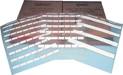 パンドウイット レーザープリンタ用セルフラミネートラベル 白