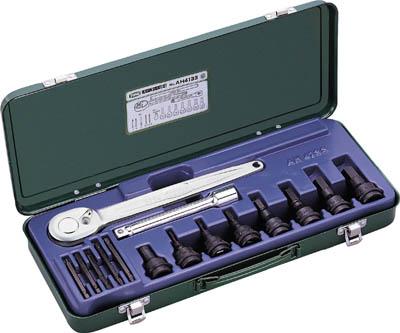 ＴＯＮＥ ヘキサゴンレンチセット 15ｐｃｓ【AH4133】(レンチ・スパナ・プーラ・インパクト用ヘキサゴンソケット)【送料無料】