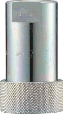 ナック クイックカップリング ＨＰ型 特殊鋼製 高圧タイプ オネジ取付用【CHP04S】(流体継手・チューブ・カップリング)【送料無料】