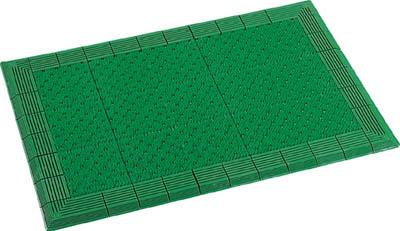 テラモト テラエルボーマット900×1200ｍｍ緑【MR-052-050-1】(床材用品・マット)【送料無料】