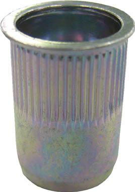 エビ ローレットナット（1000本入） Ｋタイプ スティール 5−3．2【NSK5MR】(ファスニングツール・ブラインドナット)【送料無料】の通販は 13,980円