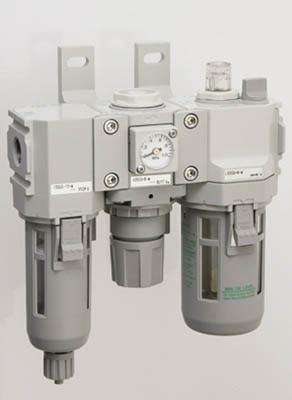 ＣＫＤ モジュラータイプセレックスＦＲＬ 2000シリーズ【C2000-10-W】(空圧・油圧機器・エアユニット)【送料無料】