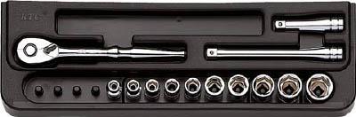ＫＴＣ 6．3ｓｑ．ソケットレンチセット［13点］【TB210B】(レンチ・スパナ・プーラ・ソケットレンチセット)【送料無料】