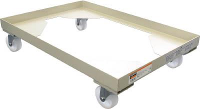 ＴＲＵＳＣＯ 箱台車 内寸580Ｘ400 ナイロン車【B-4B】(運搬台車・コンテナ台車)【送料無料】の通販は 8,013円