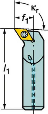サンドビック コロターン107 ポジチップ用ボーリングバイト【A12M-SDUCL07】(旋削・フライス加工工具・ホルダー)【送料無料】