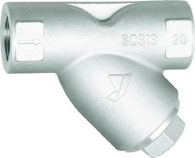 ヨシタケ Ｙ形ストレーナ（80メ） 25Ａ【SY-17-80M-25A】(管工機材・バルブ)【送料無料】の通販は