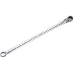 ＫＴＣ 超ロングラチェットめがねレンチ（首振りタイプ） 13ｍｍ【MR15L-13F】(レンチ・スパナ・プーラ・ラチェットレンチ)【送料無料】