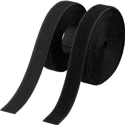 ＴＲＵＳＣＯ マジックテープ 縫製タイプ 100ｍｍＸ5ｍ 黒【TMSH-1005-BK】(梱包結束用品・結束バンド)【送料無料】