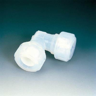 フロンケミカル ユニオンエルボーＬＦＵ−12【NR1046-04】(理化学・クリーンルーム用品・特殊継手)【送料無料】