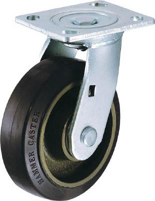 ハンマー Ｓシリーズ500タイプ自在ゴムＢ車100ｍｍ【500BPS-CR100-BAR01】(キャスター・重荷重用キャスター)【送料無料】