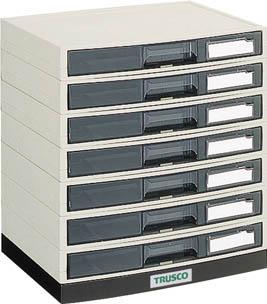 ＴＲＵＳＣＯ αレターケース Ａ4・積み重ねタイプ 横浅型7段【LA4-S7S】(オフィス家具・レターケース)【送料無料】