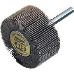 ＴＲＵＳＣＯ フラップホイール 外径100Ｘ幅25Ｘ軸径6 5個入 120♯【UF1025  120】(研削研磨用品・フラップ軸付ホイール)【送料無料】 5,400円