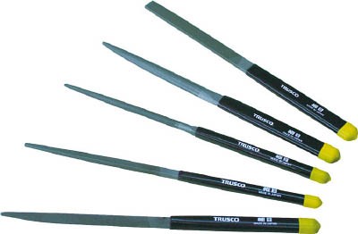 ＴＲＵＳＣＯ 組ヤスリセット 中目 全長185 10本組【TST010-02】(研削研磨用品・ヤスリ)【送料無料】の通販は