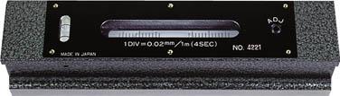ＴＲＵＳＣＯ 平形精密水準器 Ｂ級 寸法200 感度0．02【TFL-B2002】(測定工具・スコヤ・水準器)【送料無料】