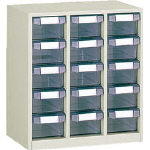 ＴＲＵＳＣＯ バンラックケースＤ型 3列5段【D-35】(工場用保管設備・小型パーツケース)【送料無料】の通販は 13,752円