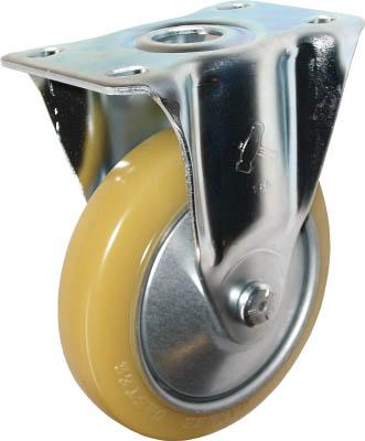 ハンマー Ｓシリーズ固定ウレタンＢ車150ｍｍ【420SR-URB150-BAR01】(キャスター・プレート式ウレタン車)【送料無料】