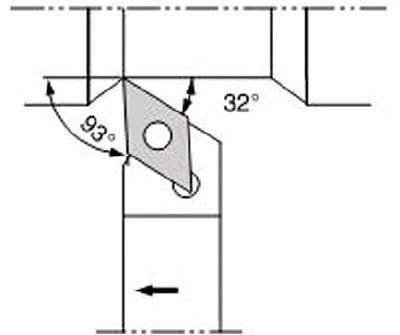 京セラ スモールツール用ホルダ 【ADJCR1212JX-11FF】(旋削・フライス加工工具・ホルダー)【送料無料】