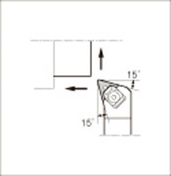 京セラ 外径加工用ホルダ 【WTKNR2525M-16N】(旋削・フライス加工工具・ホルダー)【送料無料】