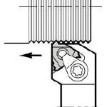 京セラ ねじ切り用ホルダ 【KTNR2525M-16】(旋削・フライス加工工具