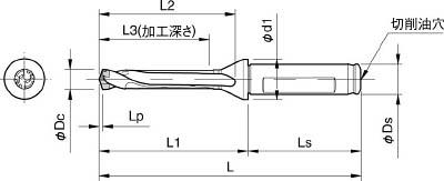 京セラ ドリル用ホルダ 【SF16-DRC115M-5】(旋削・フライス加工工具・ホルダー)【送料無料】