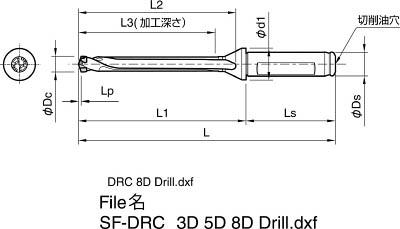 京セラ ドリル用ホルダ 【SF12-DRC090M-8】(旋削・フライス加工工具・ホルダー)【送料無料】