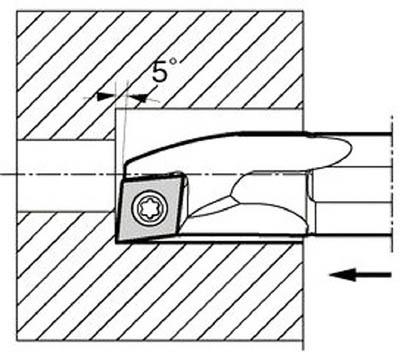 京セラ 内径加工用ホルダ【S16Q-SCLPR09-18A】(旋削・フライス加工工具・ホルダー)【送料無料】
