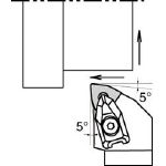 京セラ 外径加工用ホルダ 【DWLNR2525M-08】(旋削・フライス産業物の具・保持者)【貨物輸送無料】