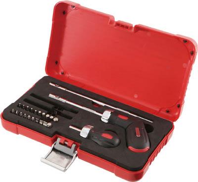 ＴＯＮＥ ラチェットドライバーセット【RDS20】(ドライバー・六角棒レンチ・ラチェット式ドライバー)【送料無料】