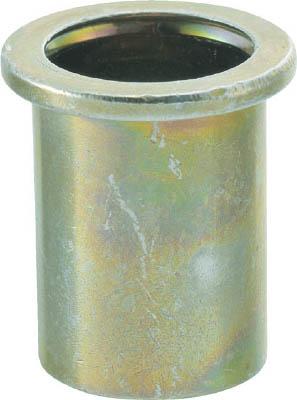 ＴＲＵＳＣＯ クリンプナット平頭ステンレス 板厚4．0 Ｍ6Ｘ1．0 100入【TBN-6M40SS-C】(ファスニングツール・ブラインドナット)