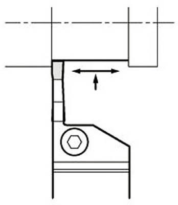 京セラ 溝入れ用ホルダ 【KGDR1616H-3T10】(旋削・フライス加工工具・ホルダー)【送料無料】の通販は