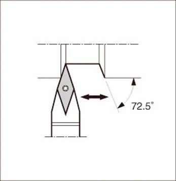 京セラ スモールツール用ホルダ 【SVVBN2525M-16N】(旋削・フライス加工工具・ホルダー)【送料無料】の通販は
