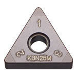 京セラ 旋削用チップ コーティングＣＢＮ ＫＢＮ25Ｍ【TNGA160404S01225ME KBN25M】(旋削・フライス加工工具・チップ)【送料無料】