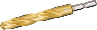 ＴＯＰ 六角シャンクコバルトドリル（チタンコーティング） 13．0ｍｍ【EOD-13.0G】(穴あけ工具・電気ドリル用ドリル)【送料無料】