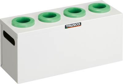 ＴＲＵＳＣＯ ツーリングケース ＮＴ・ＢＴ兼用 40用ホルダー4個 Ｗ色【WNT40-4W】(工場用保管設備・ツーリングラック)【送料無料】