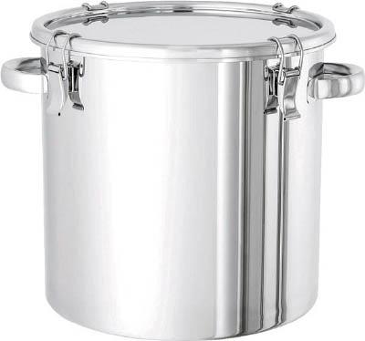 日東 ステンレスタンクＳＵＳ316Ｌクリップ式密閉タンク65Ｌ【CTH-43-316L】(ボトル・容器・ステンレスタンク)【送料無料】