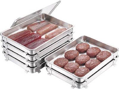 ＩＫＤ 抗菌生鮮バット 8枚取【K02700000960】(ボトル・容器・バット・ボール)【送料無料】