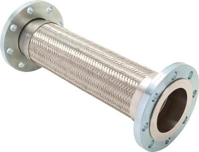 フレキシブルメタルホース（フランジ型）【Z-4000-15-500】(管工器機・フレキ管)【貨物輸送無料】