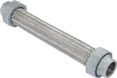 フレキシブルメタルホース（非溶接・ユニオン型）【Z-9000NW-40-500】(管工機材・フレキ管)【送料無料】の通販は 7,367円