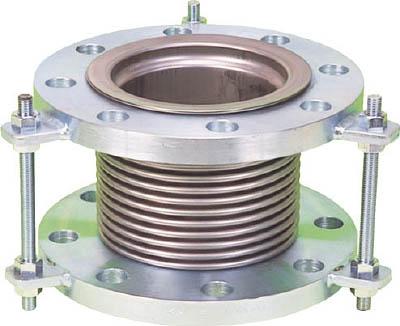ＮＦＫ 排気ライン用伸縮管継手 5ＫフランジＳＳ400 100ＡＸ150Ｌ【NK7300-100-150】(管工機材・フレキ管)【送料無料】