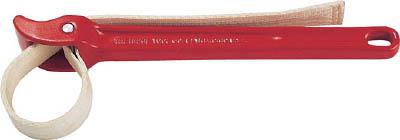 ＲＩＤＧＥ ストラップレンチ Ｎｏ．2 ロングストラップ760ＭＭ【31345】(水道・空調配管用工具・パイプレンチ)【送料無料】の通販は