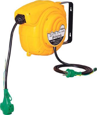 日動 自動巻きリール オートリール 100Ｖ 3芯×10ｍ【AL-E103N】(コードリール・延長コード・電源リール)【送料無料】