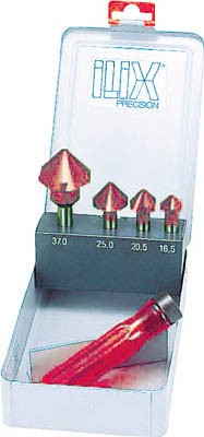 ＩＬＩＸ カウンターシンクセット4本組【6277-LSAL】(面取り工具・カウンターシンク)【送料無料】