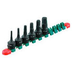 ＫＴＣ 12．7ｓｑ．インパクトレンチ用ヘキサゴンレンチセット［6コ組］【TBTP406P】【送料無料】の通販は