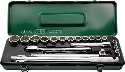 ＡＳＨ ソケットレンチセット12．7□×20ＰＣＳ【VO4150】(レンチ・スパナ・プーラ・ソケットレンチセット)【送料無料】