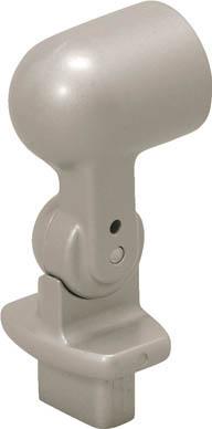 アロン 安寿アプローチ用手すり エンド支柱ブラケットＲ【535993】(建築金物・工場用間仕切り・手すり)【送料無料】の通販は 8,850円